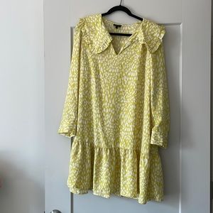 Who what wear long sleeve dress, leopard print